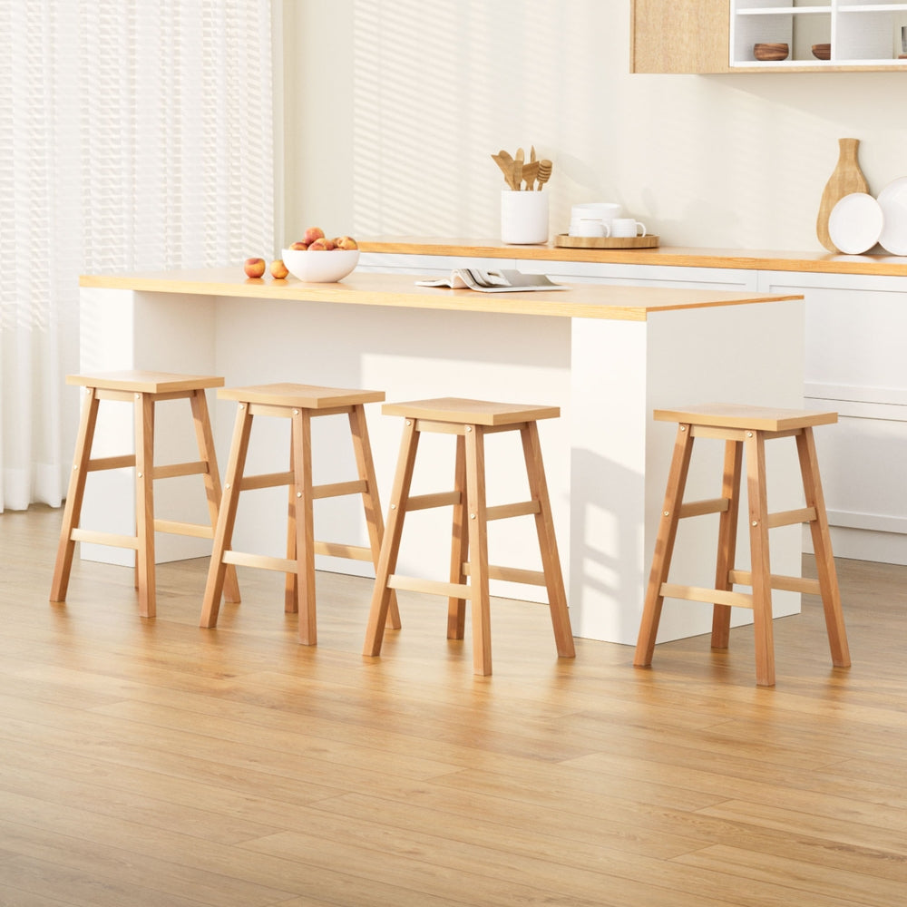 Camden Wooden Bar Stool (Set of 4)