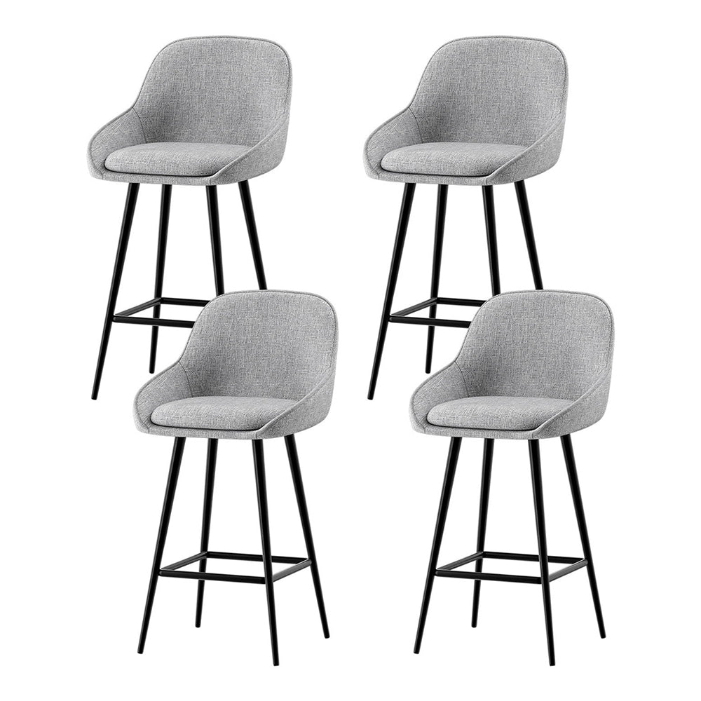 Stuart Counter Stool (Set of 4) Red
