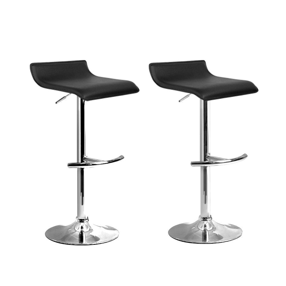Wade Bar Table Adjustable (Set of 2) Black