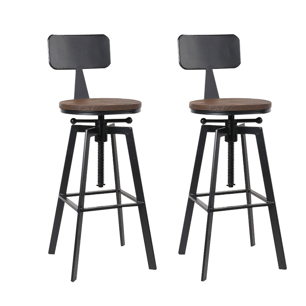 Zen Metal Counter Stool (Set of 2)