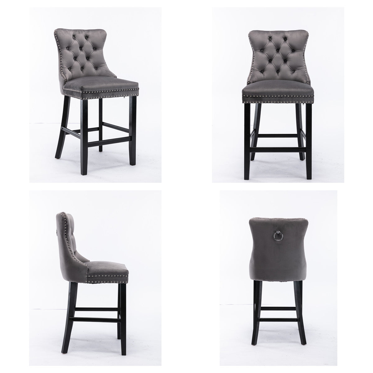 Goldie Velvet Dining Chair (Set of 2)