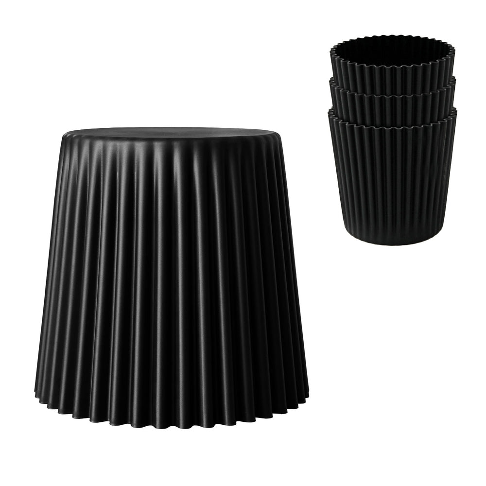 Dune Bar Stool (Set of 4) Black