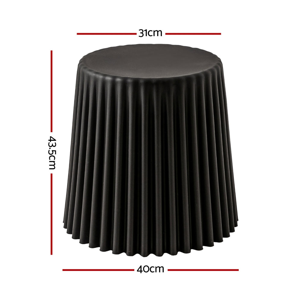 Dune Bar Stool (Set of 4) Black