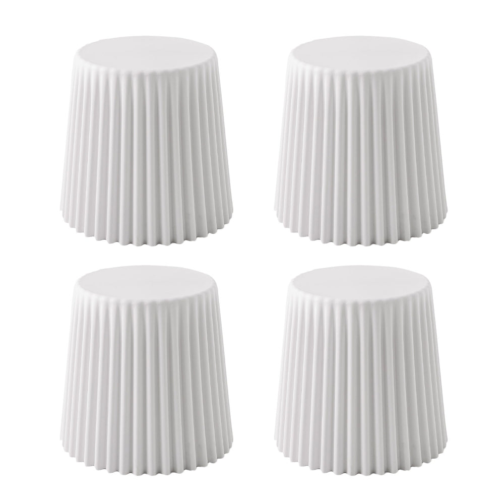 Flint Bar Stool (Set of 4) White
