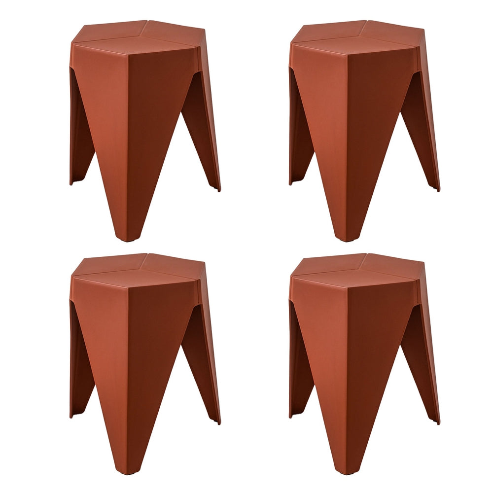 Glen Bar Stool Red