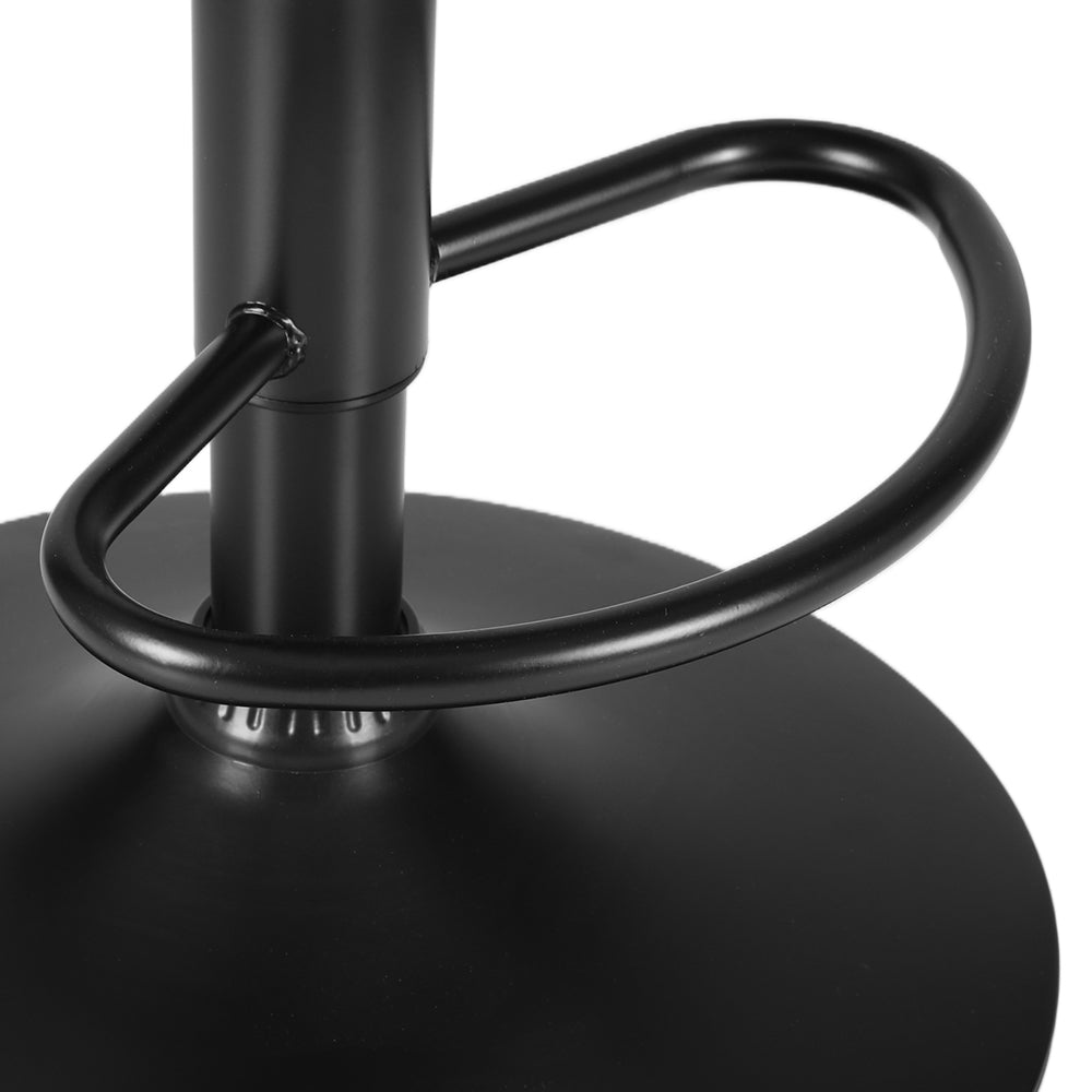 Colt Bar Stool Swivel Adjustable (Set of 2) Black