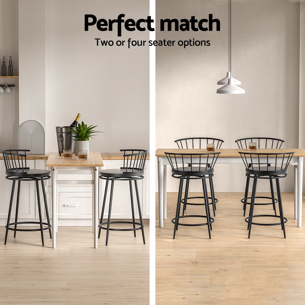 Unity Metal Bar Stool Swivel (Set of 2)