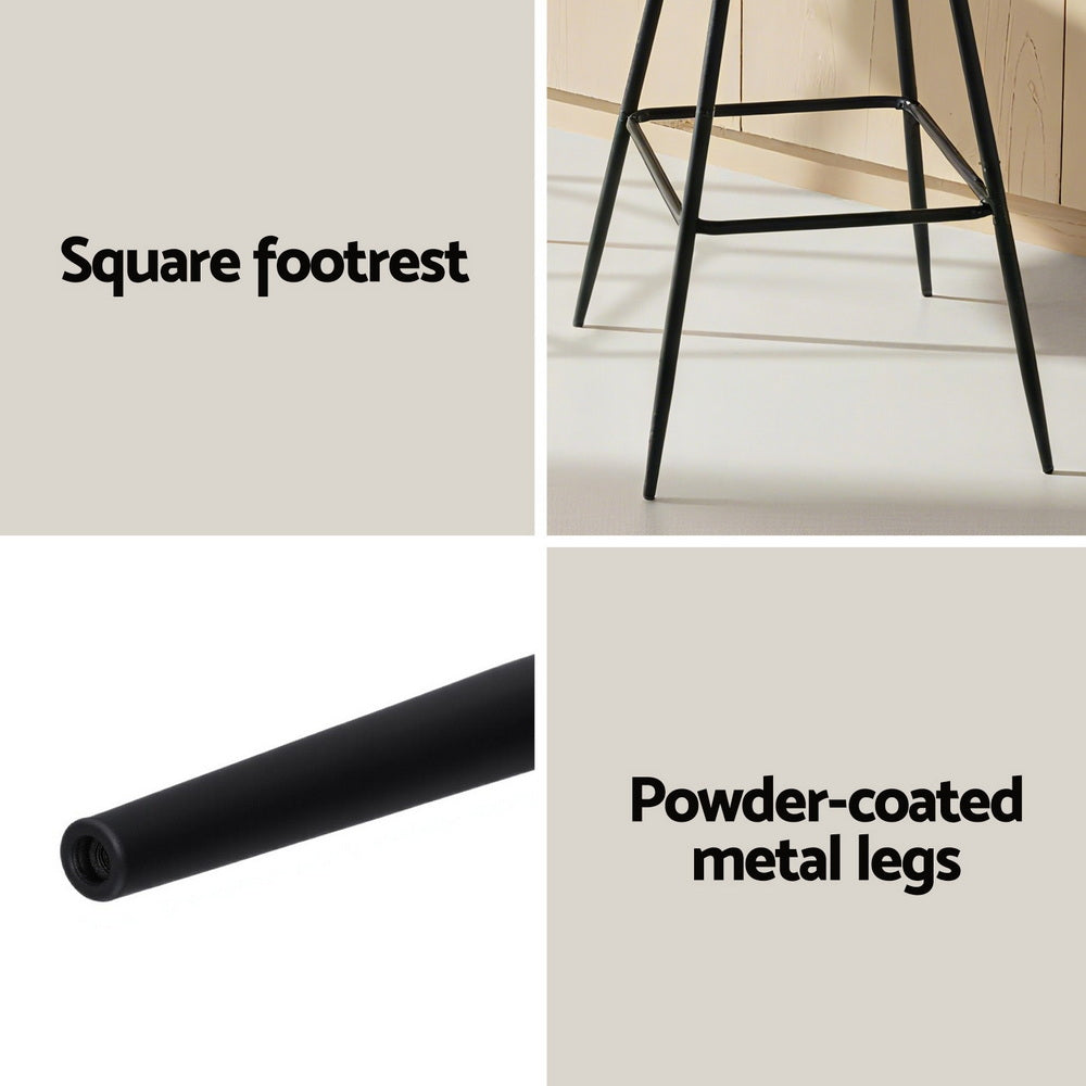 Lawson Velvet Counter Stool (Set of 2)