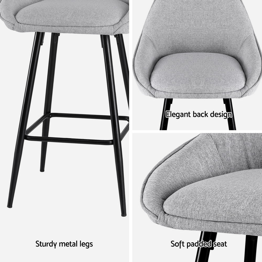 Hudson Counter Stool (Set of 2) Red