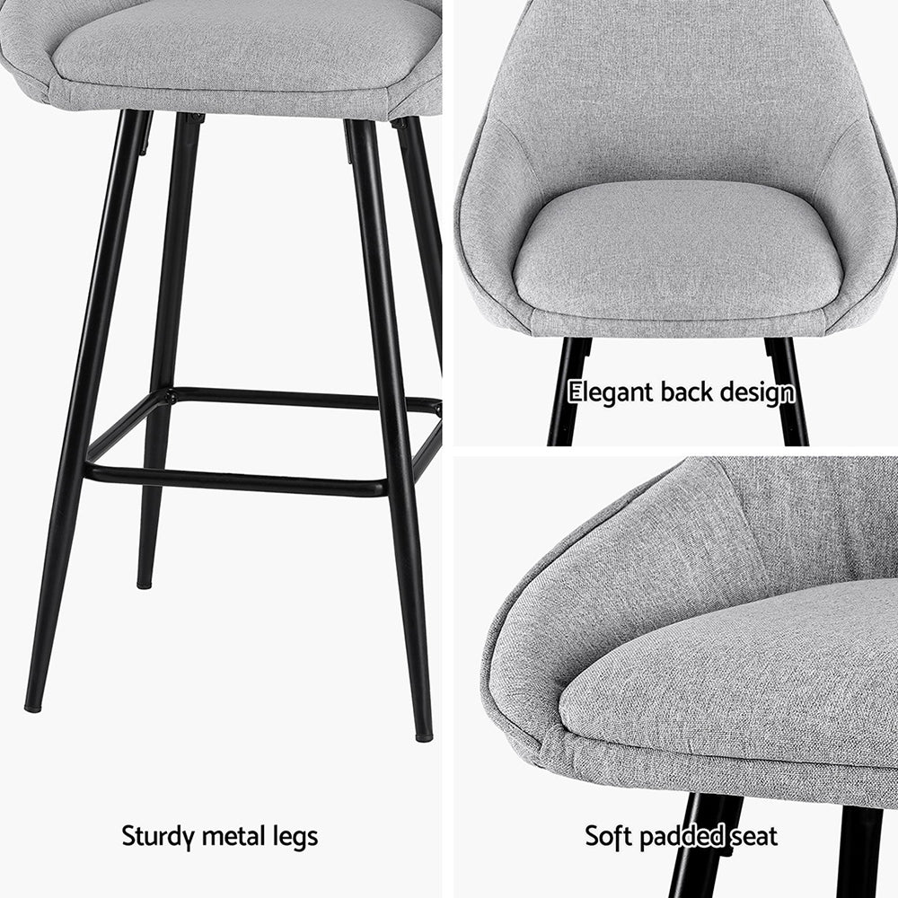 Stuart Counter Stool (Set of 4) Red