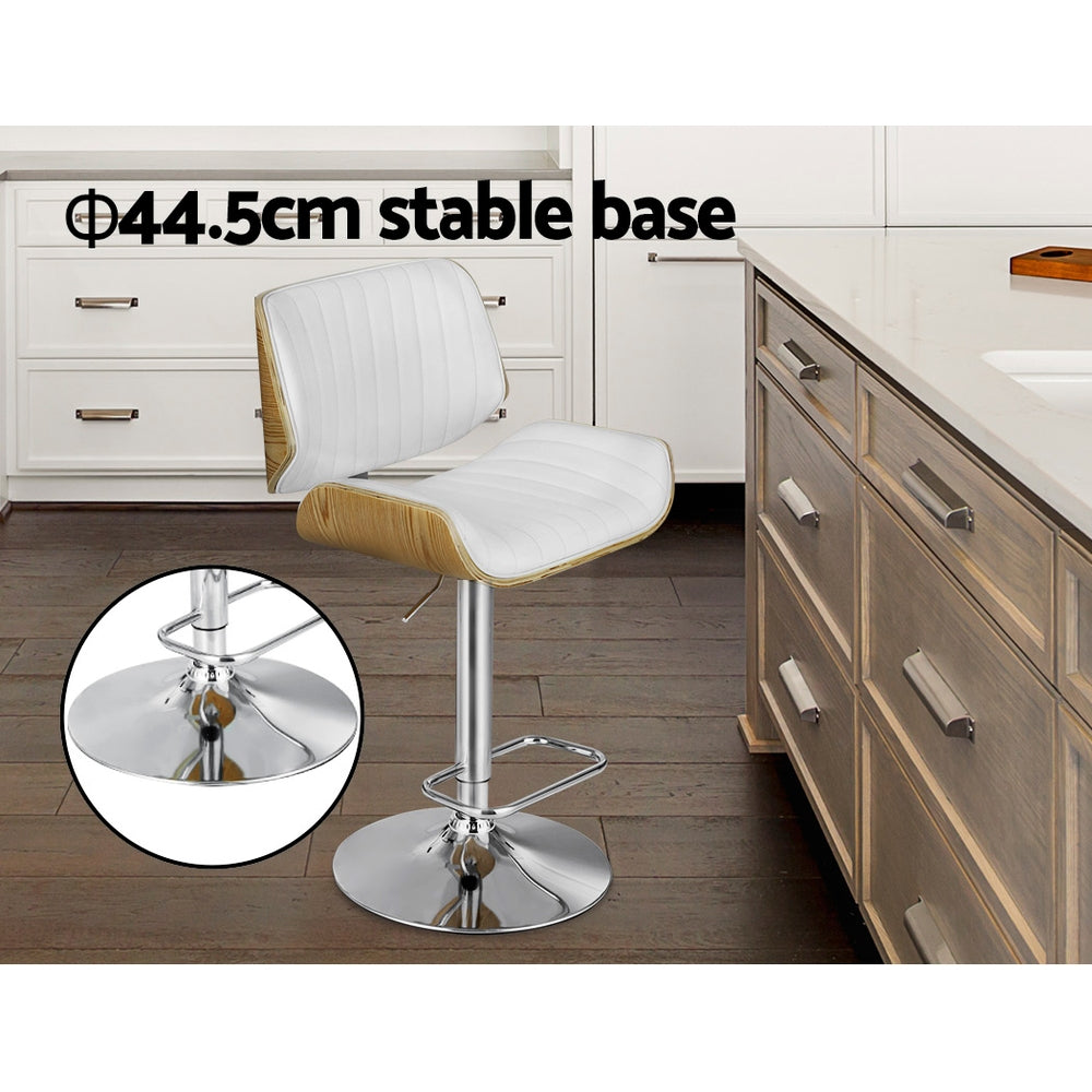 Zion Leather Bar Stool Swivel