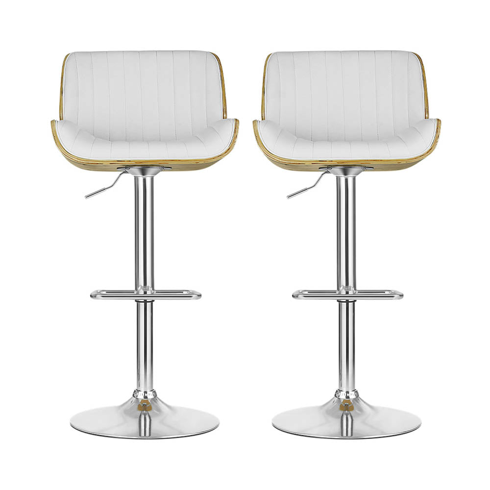 Walt Leather Bar Table Adjustable (Set of 2)