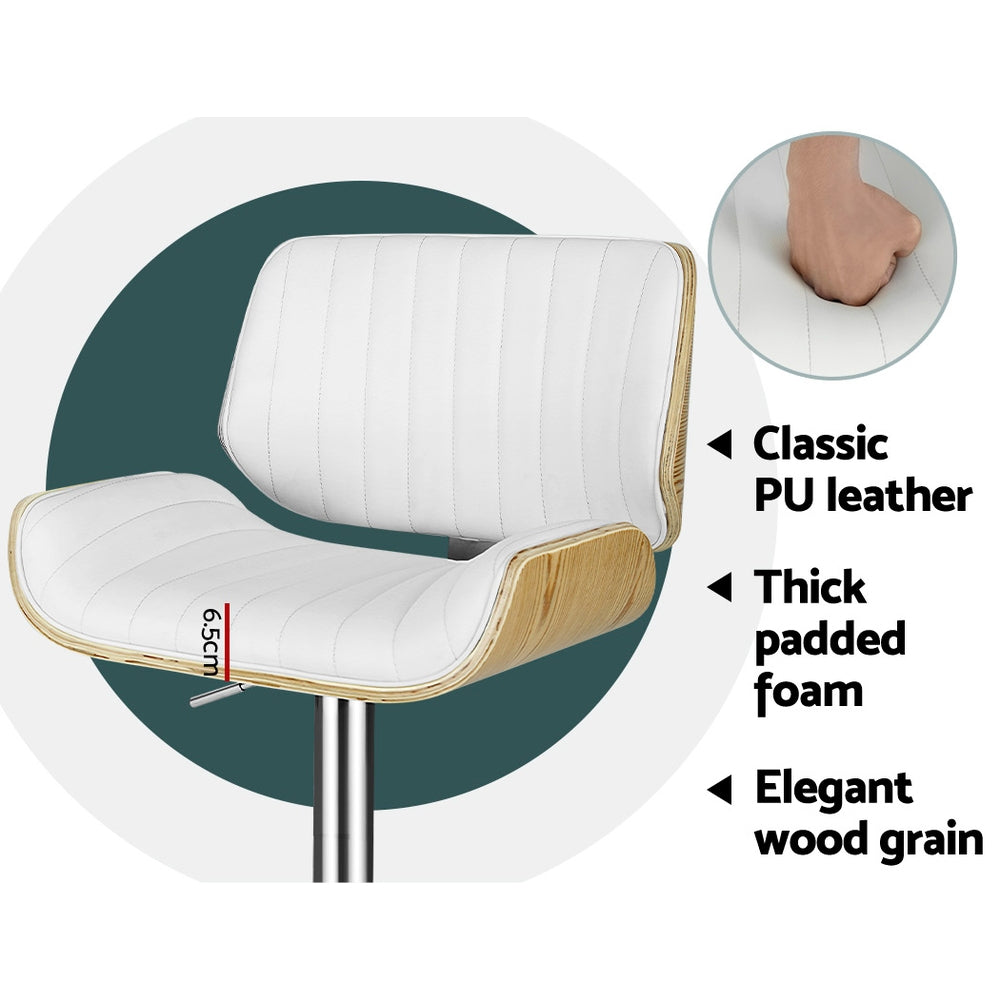 Walt Leather Bar Table Adjustable (Set of 2)