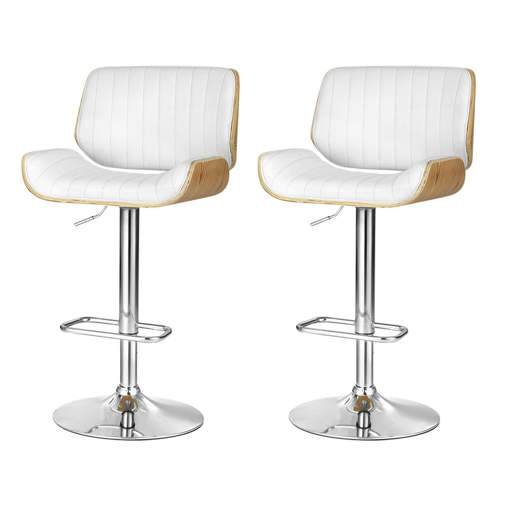 Walt Leather Bar Table Adjustable (Set of 2)