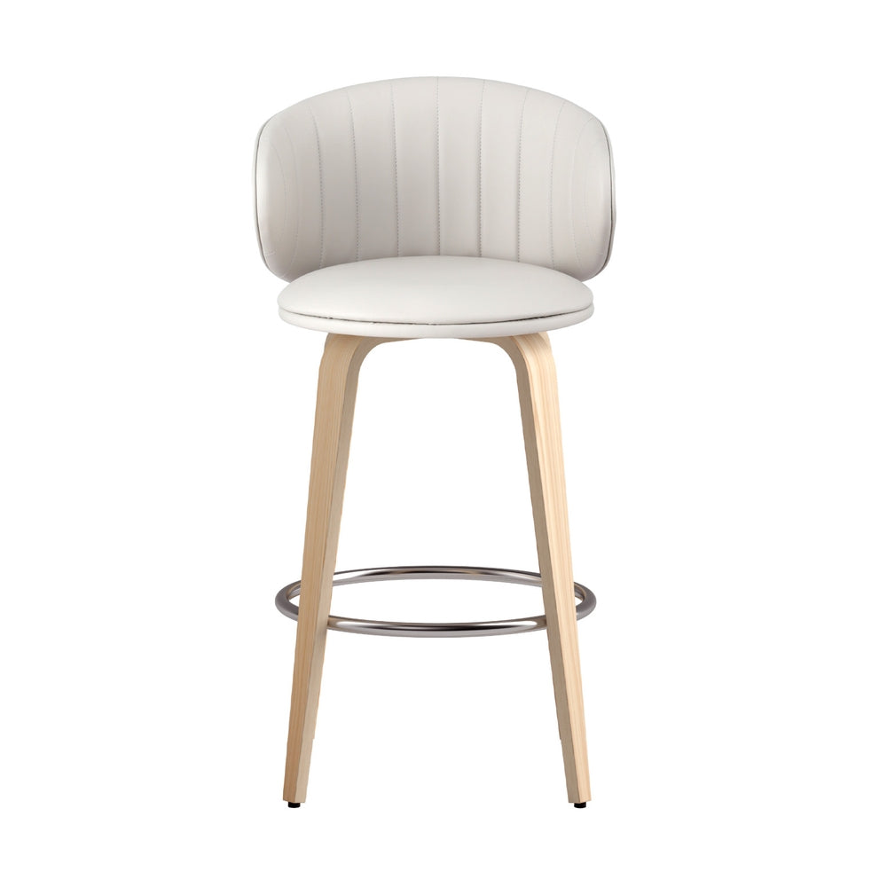 Aspen Leather Dining Chair (Set of 2) Red