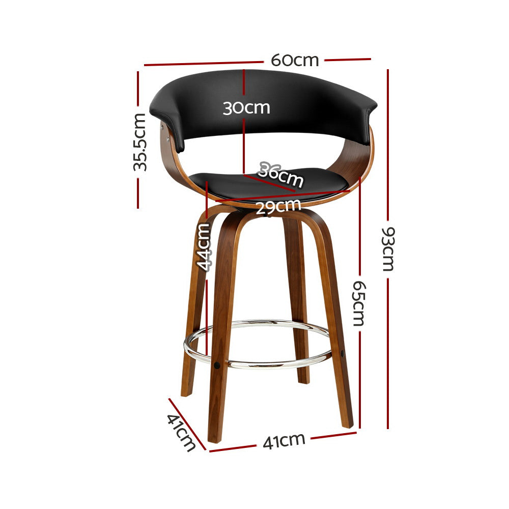 Anders Leather Bar Stool Swivel (Set of 4)