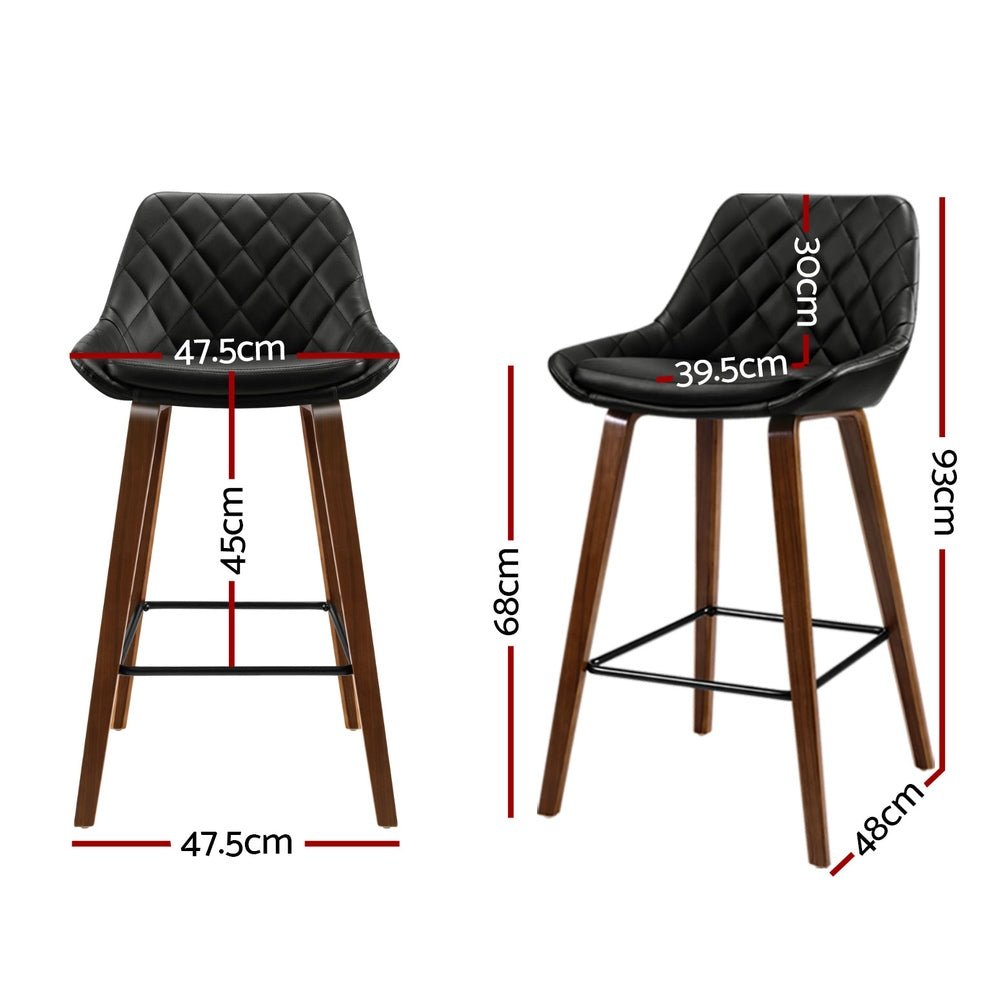 Chase Leather Bar Stool (Set of 4)