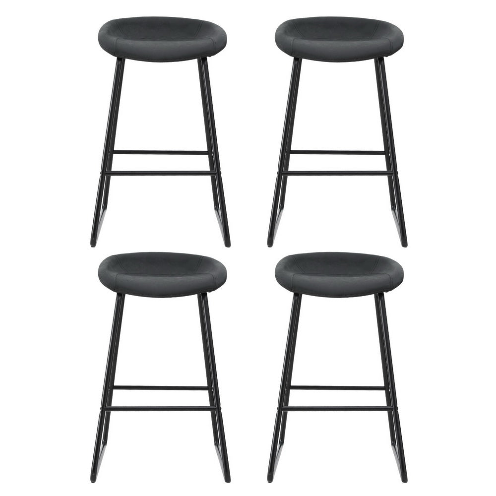 Dale Leather Counter Stool (Set of 4)