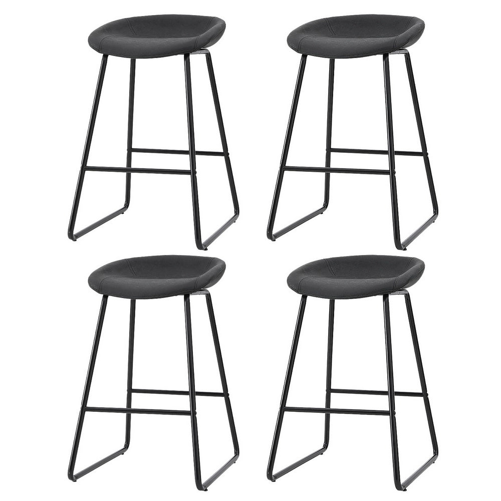 Dale Leather Counter Stool (Set of 4)