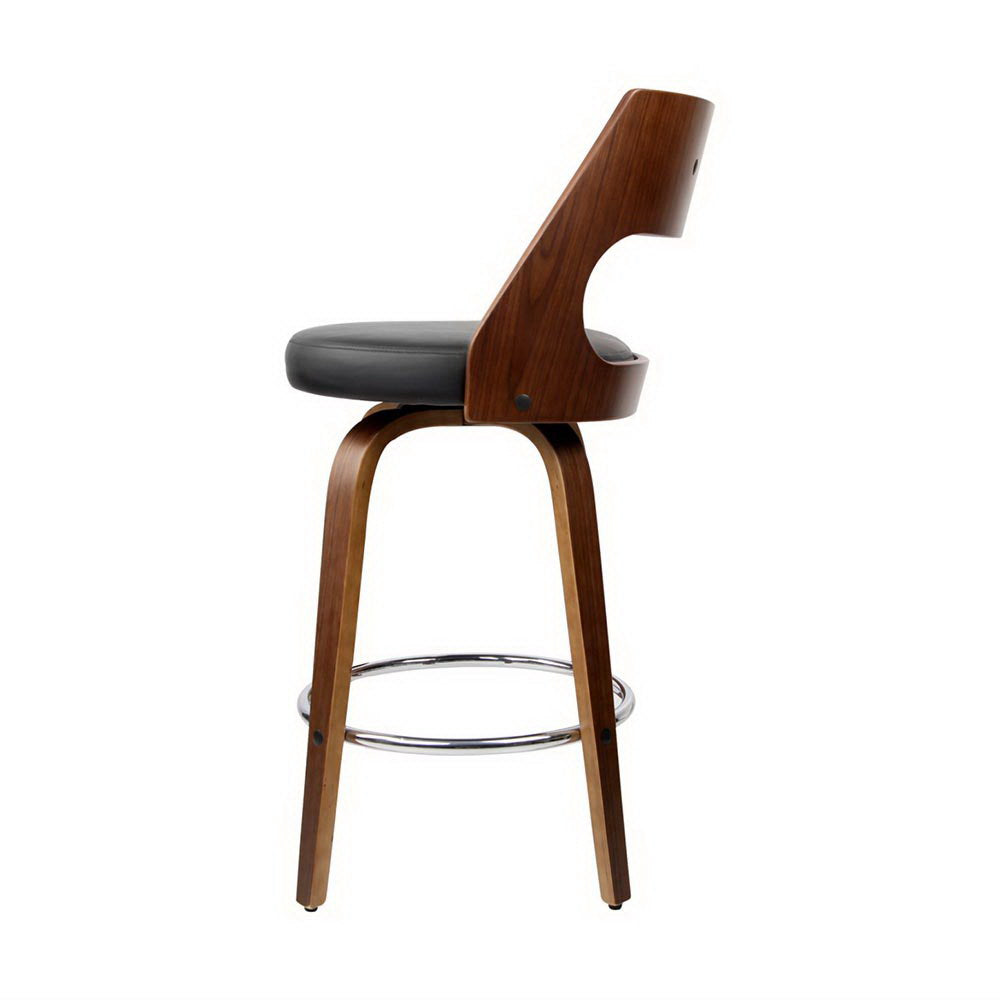 Ace Leather Bar Stool Swivel (Set of 4) 65cm
