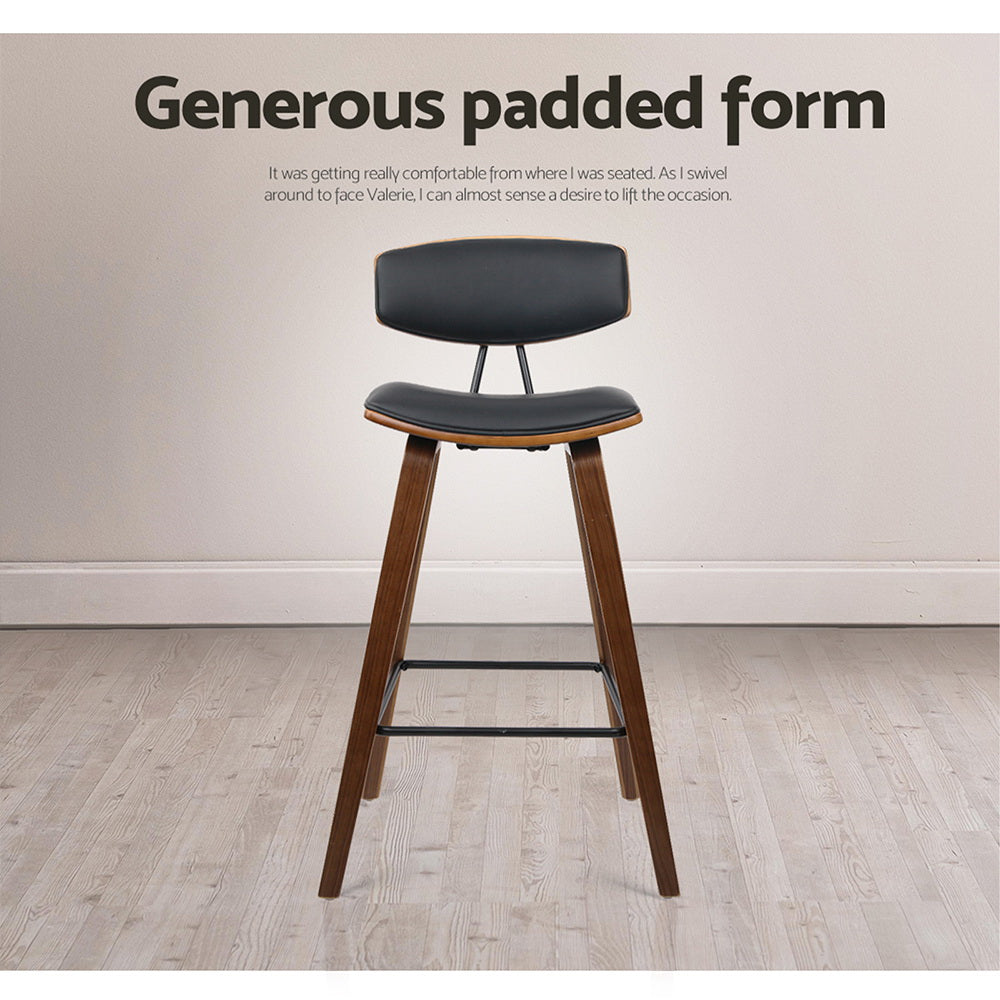 Lyle Leather Bar Stool Padded (Set of 2)