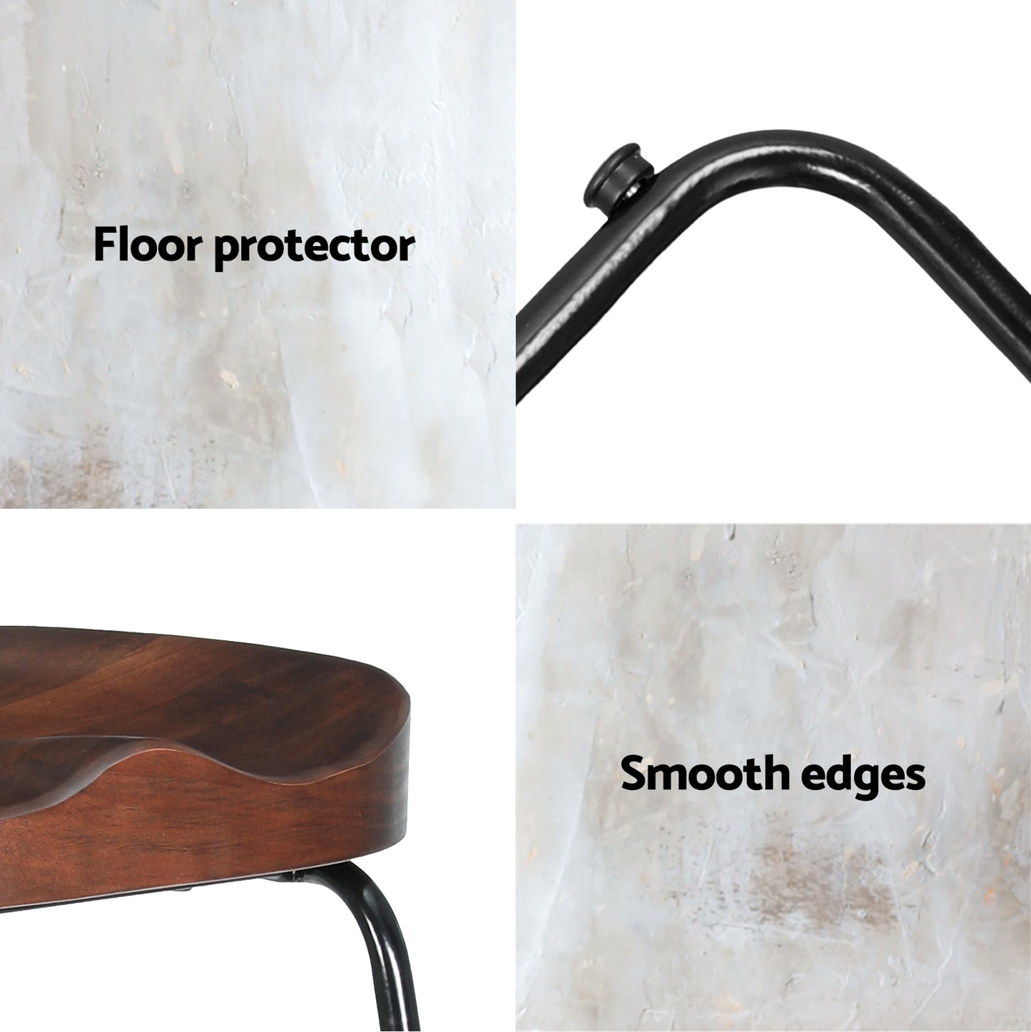 Floyd Bar Stool Tractor Seat (Set of 4) 65cm