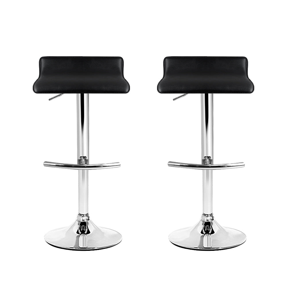 Wade Bar Table Adjustable (Set of 2) Black