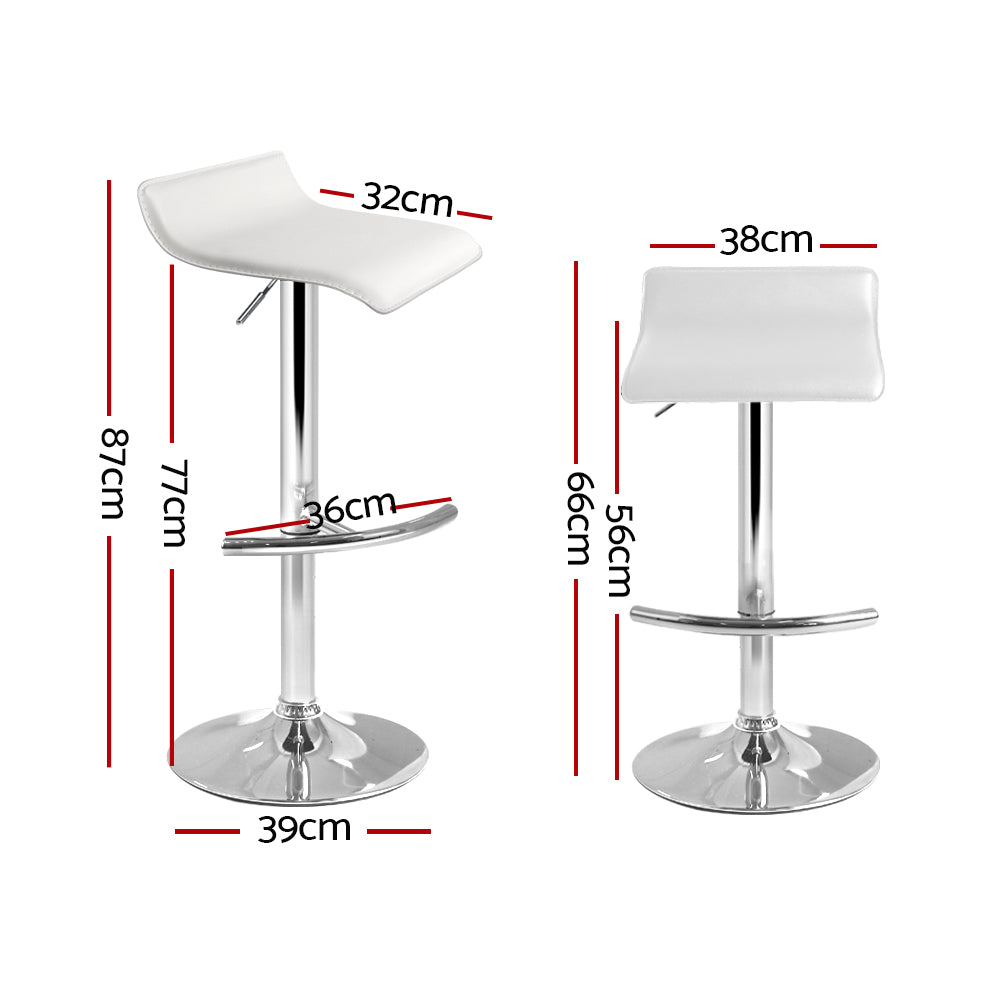 Arlo Bar Table Adjustable (Set of 2) White