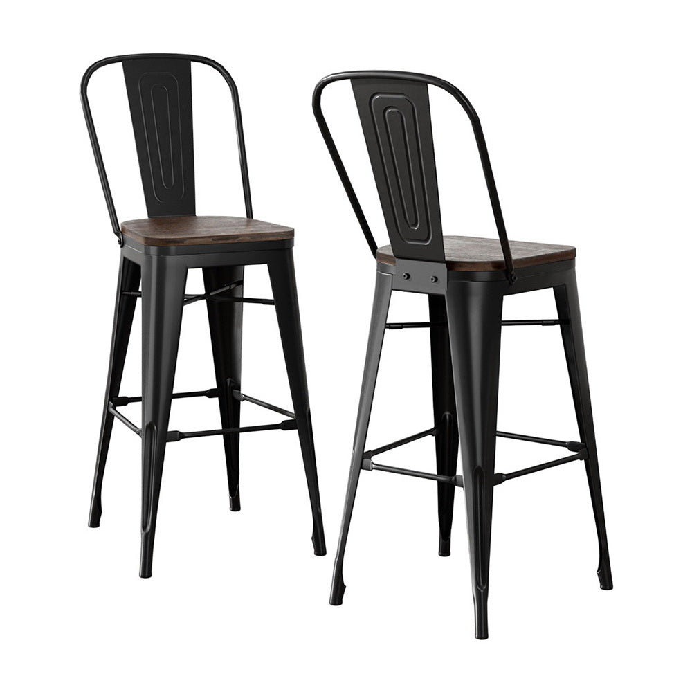 Archer Wooden Counter Stool (Set of 2)