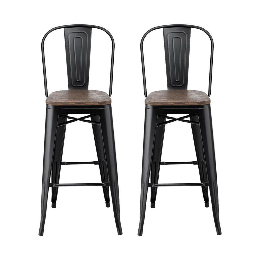 Archer Wooden Counter Stool (Set of 2)
