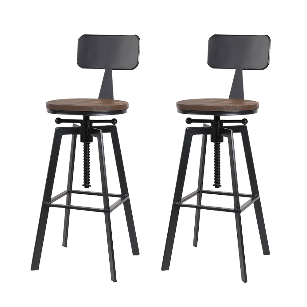 Zen Metal Counter Stool (Set of 2)