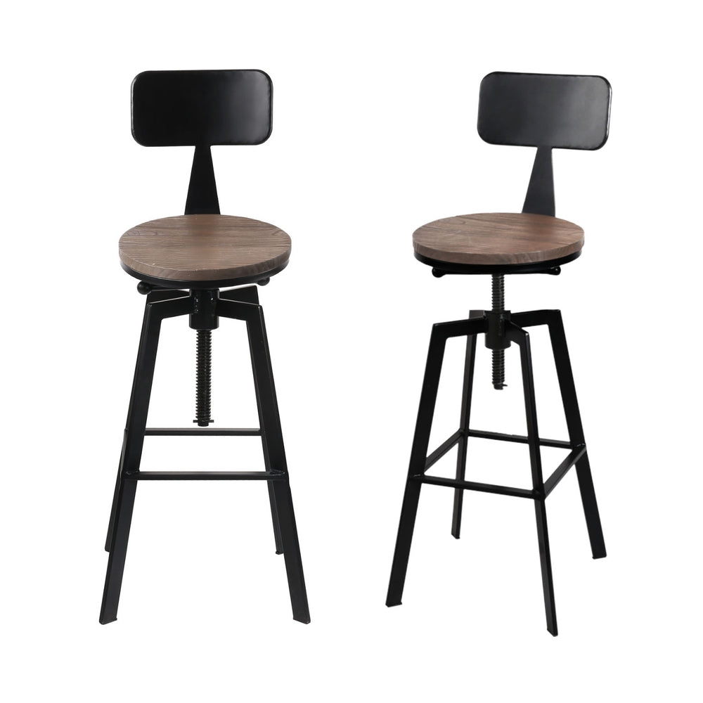 Pete Wooden Dining Chair Adjustable (Set of 4)
