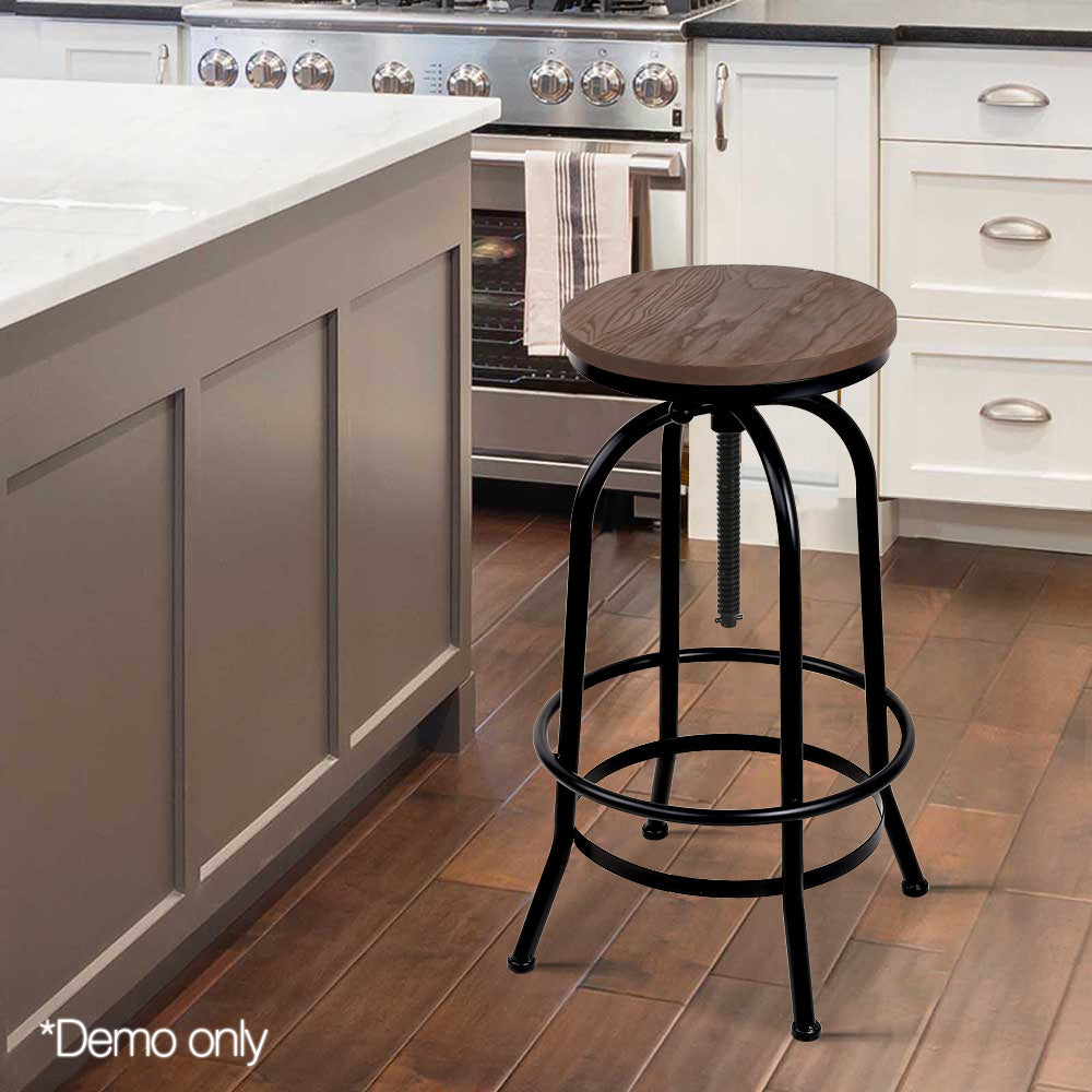 Nigel Wooden Bar Table Adjustable