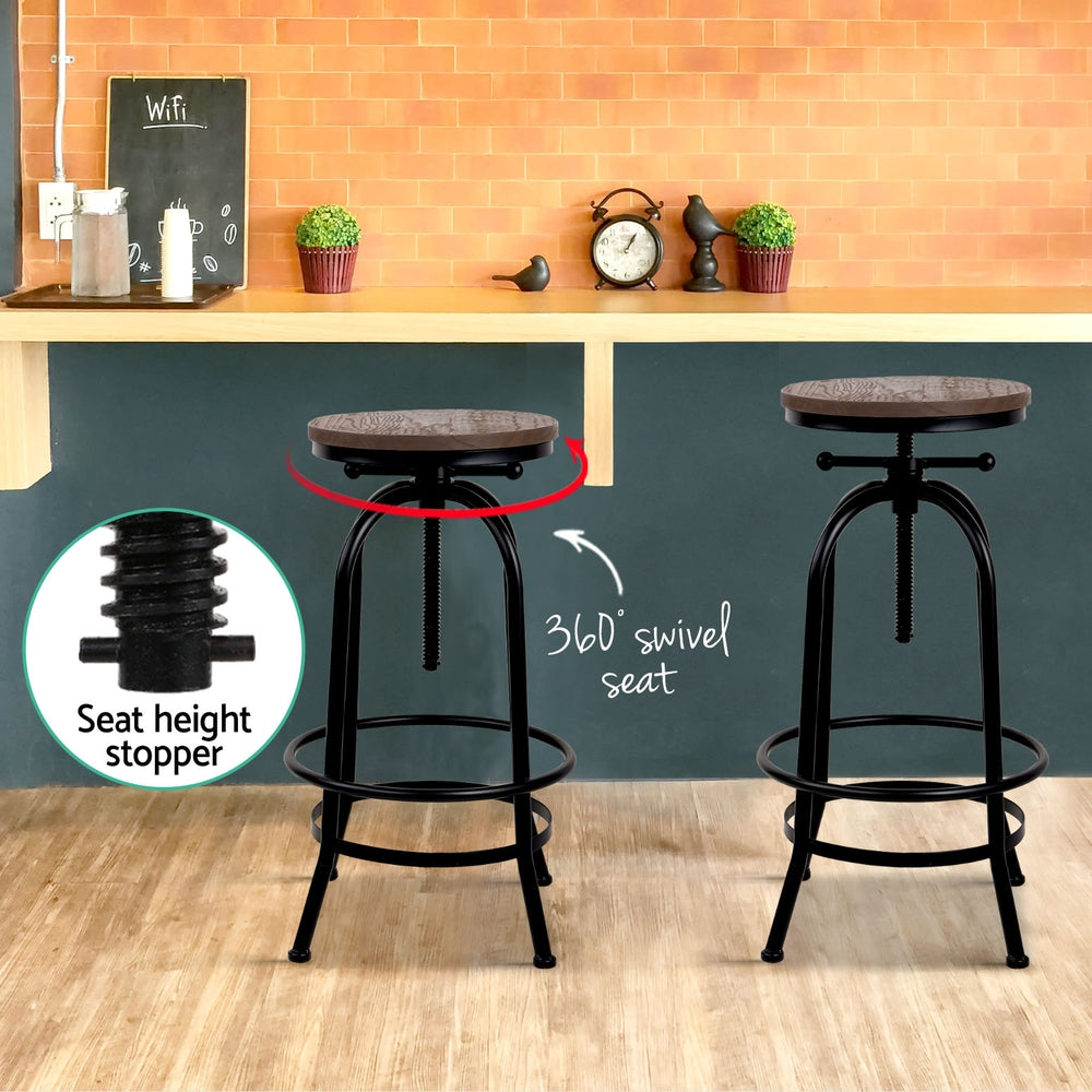 Paxton Wooden Dining Chair Adjustable (Set of 4)