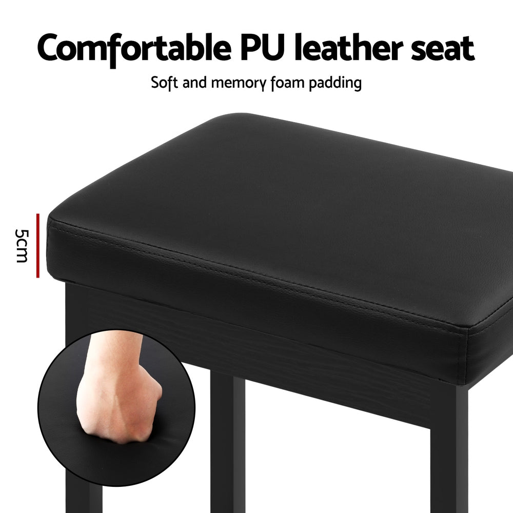 Duke Leather Counter Stool (Set of 2)