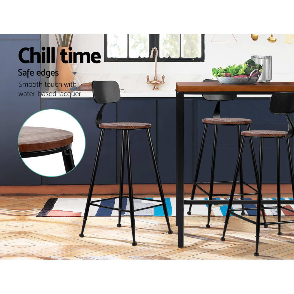 Uma Metal Bar Stool (Set of 4)