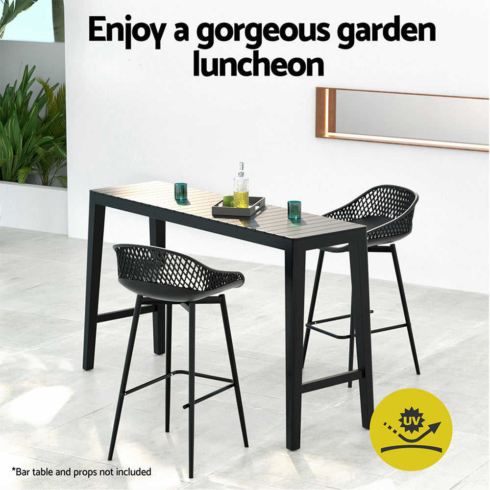 Neo Bar Stool (Set of 2) Black