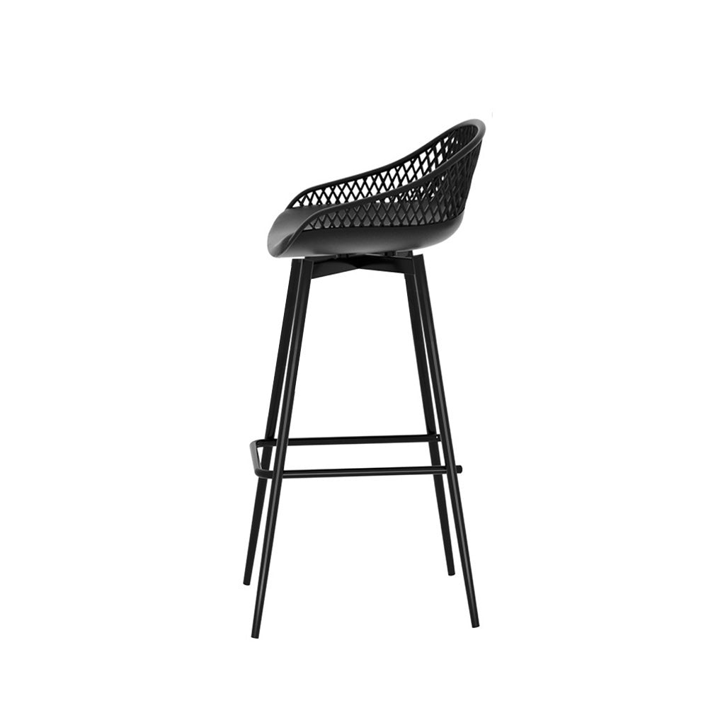 Preston Bar Stool (Set of 4) Black