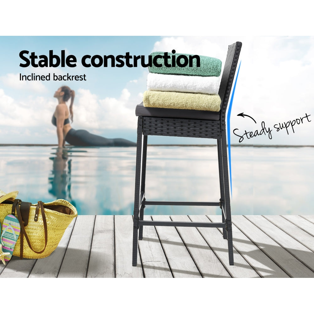 Haze Rattan Dining Chair Tan