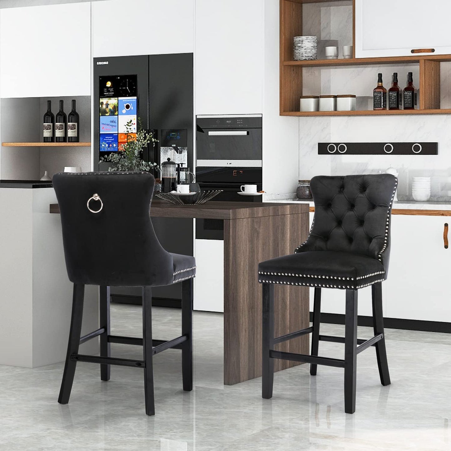Iain Velvet Dining Chair (Set of 4)