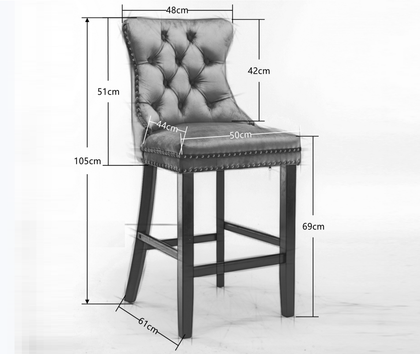 Craig Velvet Dining Chair (Set of 4)