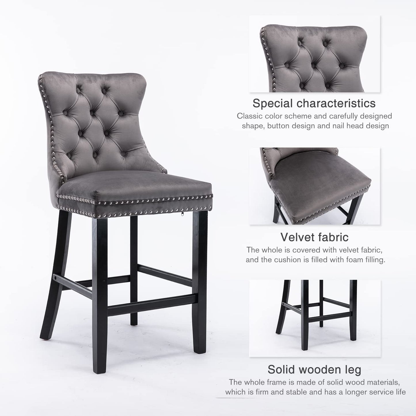Craig Velvet Dining Chair (Set of 4)