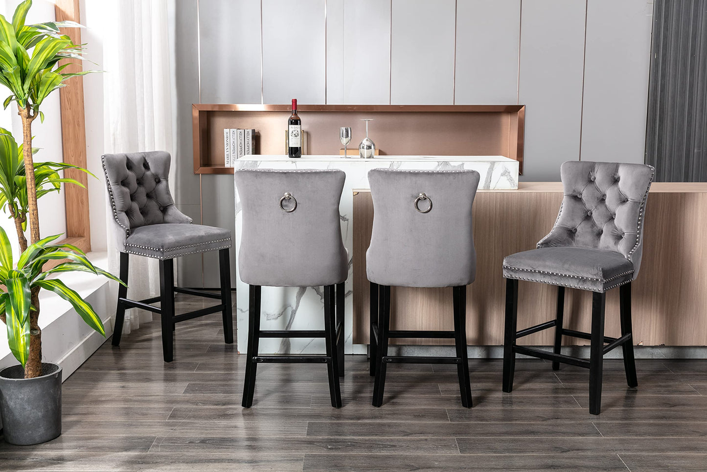 Goldie Velvet Dining Chair (Set of 2)