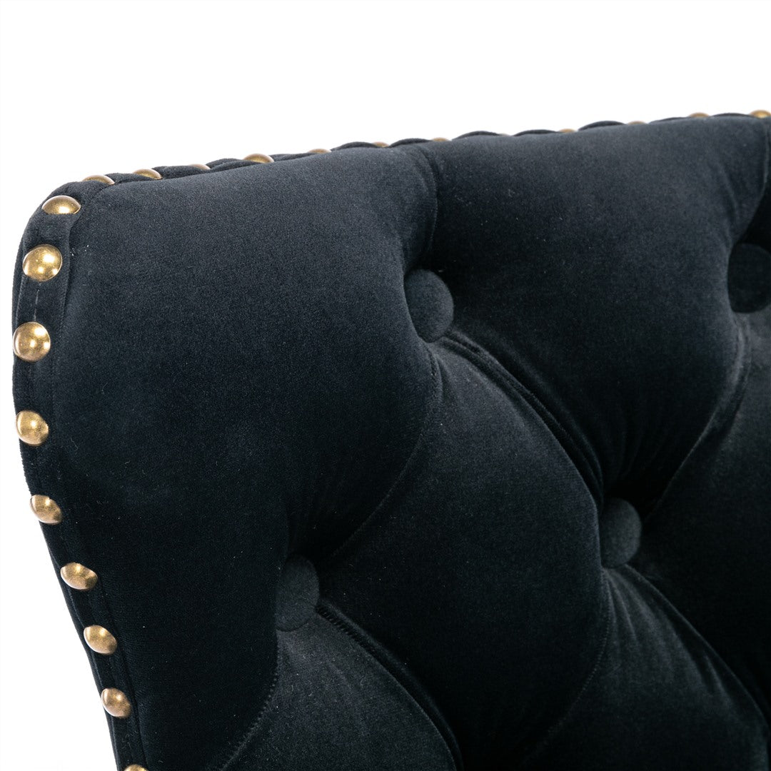 Orion Velvet Bar Table Swivel Adjustable (Set of 4)