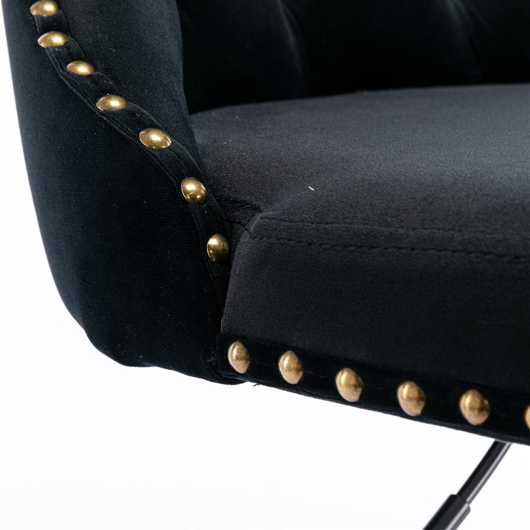 Orion Velvet Bar Table Swivel Adjustable (Set of 4)