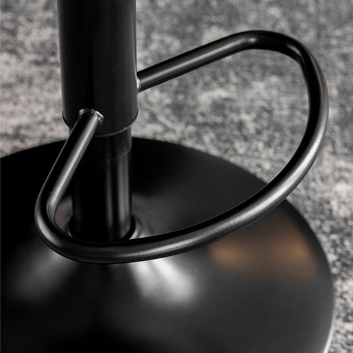 Reed Leather Counter Stool Swivel Adjustable Green