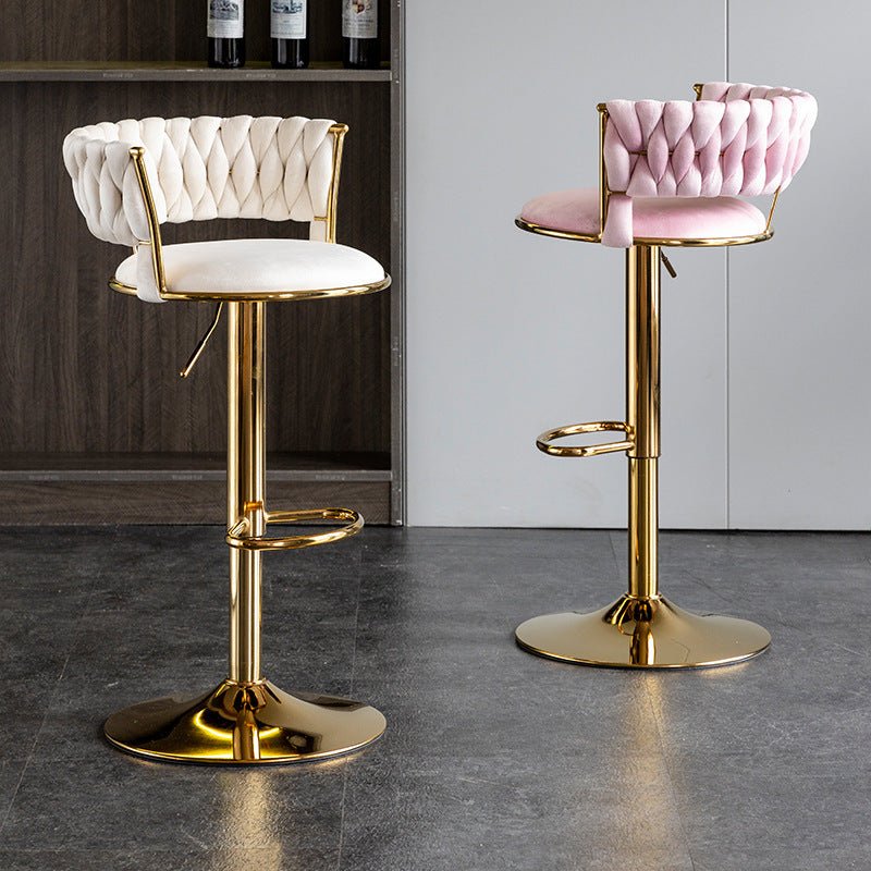 Kit Velvet Counter Stool (Set of 2)