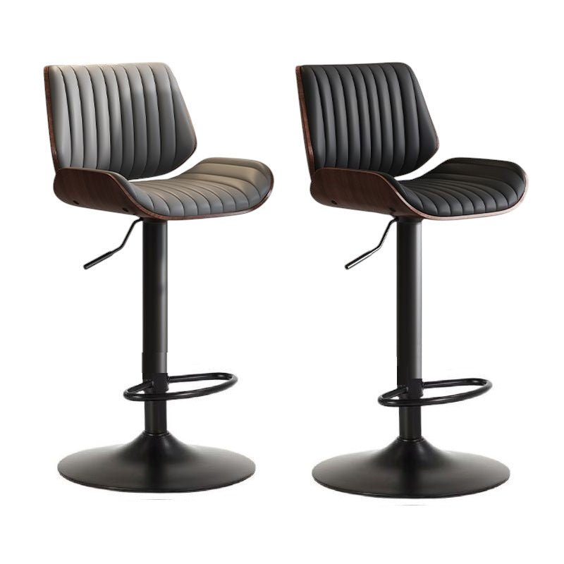 Ashton Wooden Bar Stool Grey