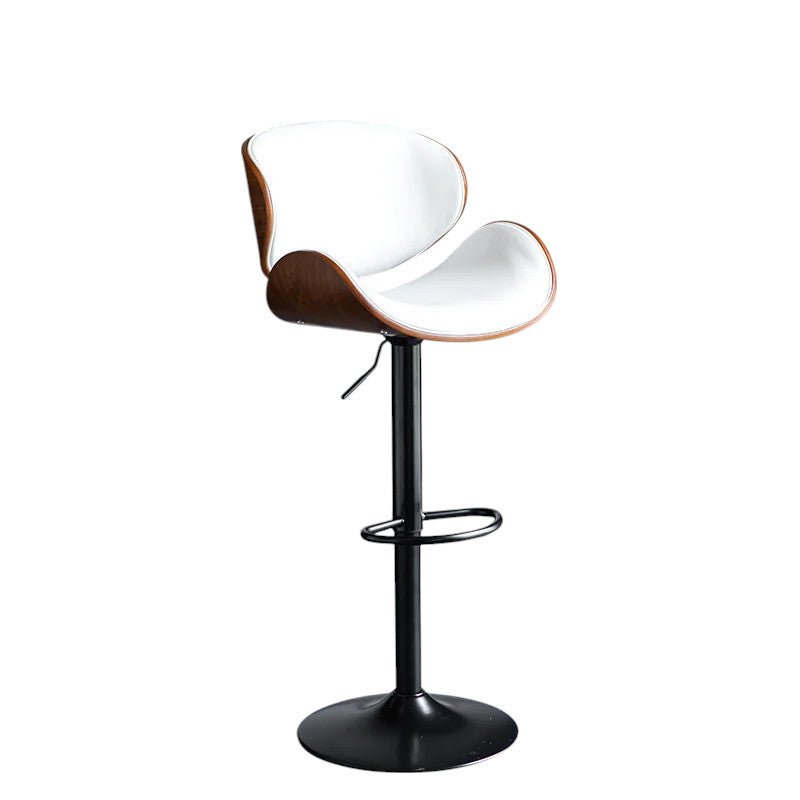 Oak Counter Stool Swivel White