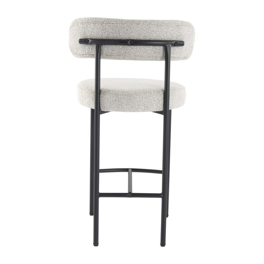 Anton Metal Bar Stool White